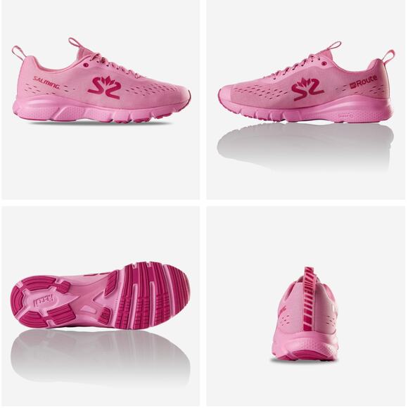 salming Shoes - Salming enRoute 3 Shoes Women Forged Very Berry 2020 Running Shoes